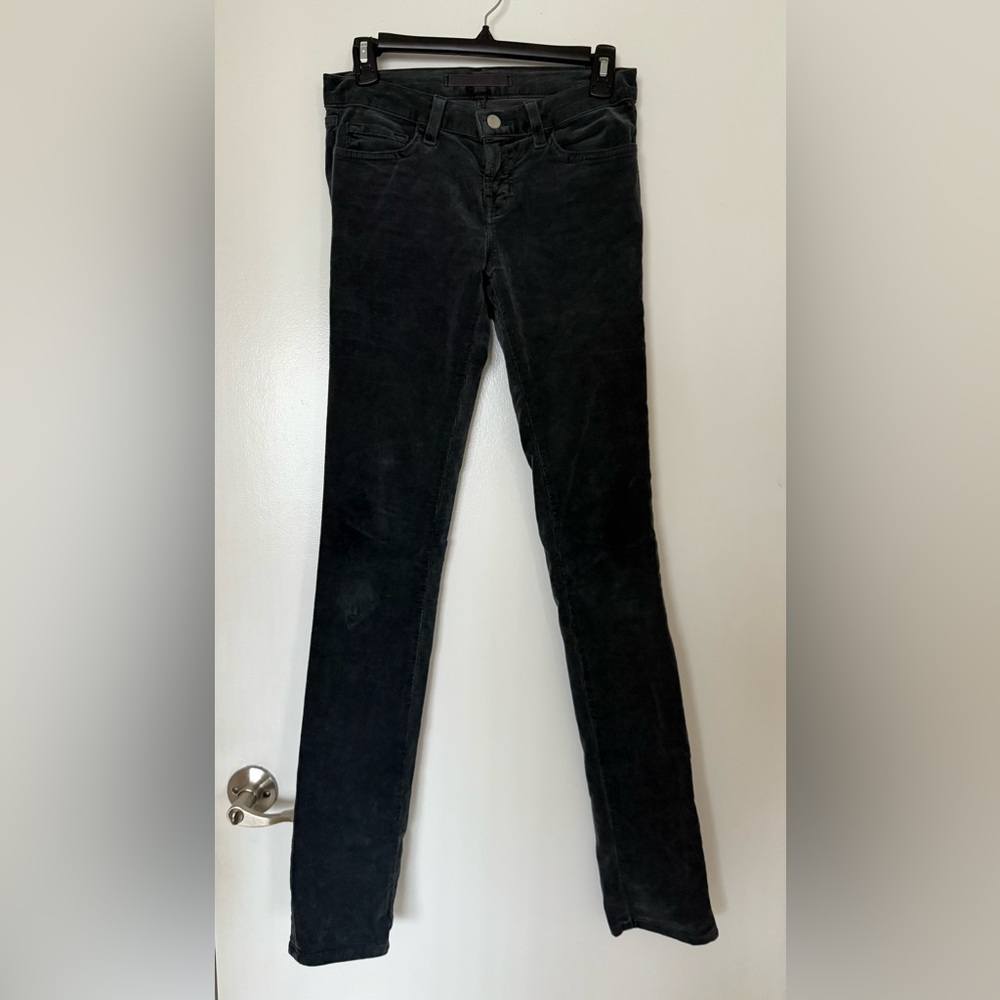 Grey corduroy J Brand size 26 pants